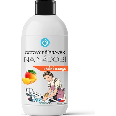 Nanolab Octový prípravok na riad Mango 500 ml