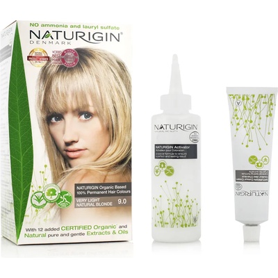 NATURIGIN Permanent Hair Colour Боя за коса 115 ml цвят Very Light Natural Blonde 9.0