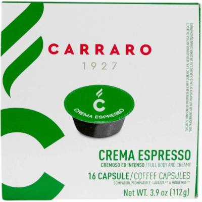 Carraro espresso crema modo mio 16 ks