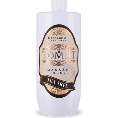 Tomfit masážny olej tea tree 1000 ml