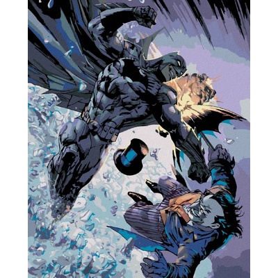 Zuty Malování podle čísel BATMAN VS. JOKER