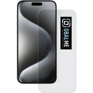 OBAL:ME OBAL 2.5D Закалено стъкло за Apple iPhone 15 Pro Max - Прозрачен KP31079