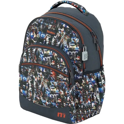 Sportandem Ученическа раница с двоен гръб GRP Tandem Color Street