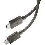 Spigen ESSENTIAL EB6015CC кабел за данни Type-C - Type-C, 150 см, ТЪМНОСИВО ACA10418 (ACA10418)
