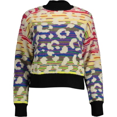 Desigual Дамски пуловер desigual, Цвят Многоцветен (22wwjf85_blu_9019)