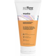So!flow Frizzy and Dry Hair Protein-Emollient Mask uhladzujúca maska proti krepateniu 200 ml