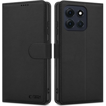Tech-Protect Кожен тефтер за Motorola Moto G56 5G от Tech-Protect Wallet - Black (5906302318391)