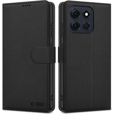Tech-Protect Кожен тефтер за Motorola Moto G56 5G от Tech-Protect Wallet - Black (5906302318391)