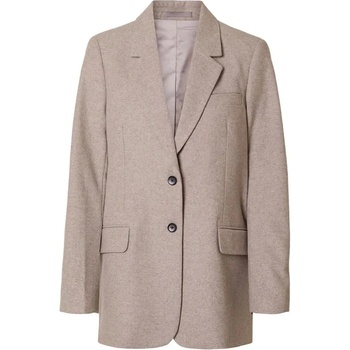 SELECTED Сако Selected Marlie Relaxed Sb blazer - Beige (Pure Cashmere)