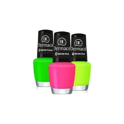 Dermacol Neon Nail Neonový lak na nehty 40 Sky 5 ml