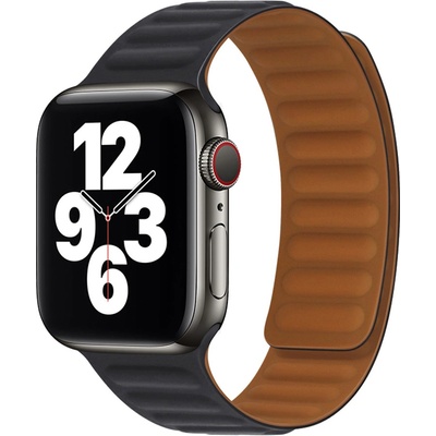 Techsuit Remienok na hodinky (W035) - Apple Watch 1/2/3/4/5/6/7/8/SE/SE 2 (38/40/41 mm) - čierny KF239478