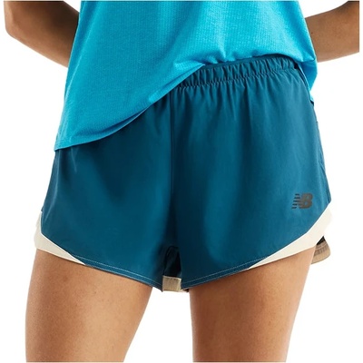 New Balance Дамски шорти за бягане New Balance Women's Run Essentials Short 3'' Running shorts - Grey (112-4401-0412)