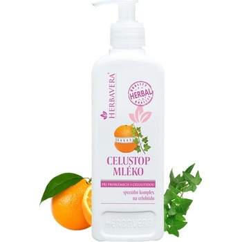 Herbavera Celustop tělové mléko 400 ml