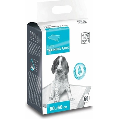 M-Pets Puppy pre šteniatka 60 x 60 cm 50 ks