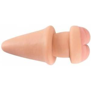 Nature Skin 2-in-1 Plug & Extension - Flexible Anatomical System, 19.5cm