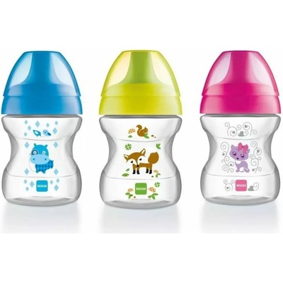 Mam hrnček na učenie Learn to drink cup Little Farm 190 ml modrý