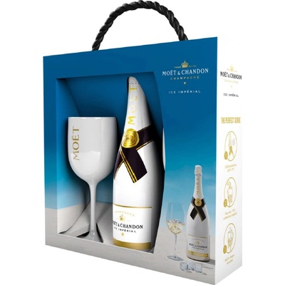 Moët & Chandon ICE Impérial 0,75 l (dárkové balení 2 sklenice)