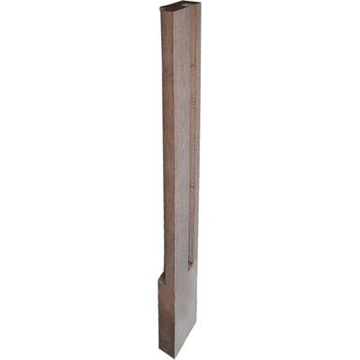 DITON Plotový systém QUICK WALL WOOD Velikost: 25 × 11 × 320, Varianta: Quick wall wood - sloupek dělený rohový 240 Dub tmavý, Povrch: natur, reliéfní