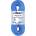 Beal Двойно въже Beal Rando 8 mm Twin rope - Blue - размер 30 m (309-0093-0112)