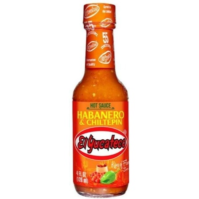 El Yucateco Salsa Habanero & Chiltepin 120 ml