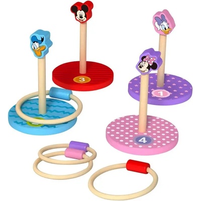 Derrson Disney Dřevěná házecí hra kroužky