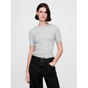 GAP Тениска с къс ръкав GAP GAP | Siv | ЖЕНИ | XXS - zoot - 54,61 лв