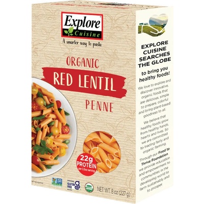 Explore Cuisine Penne z červené čočky bio 250 g