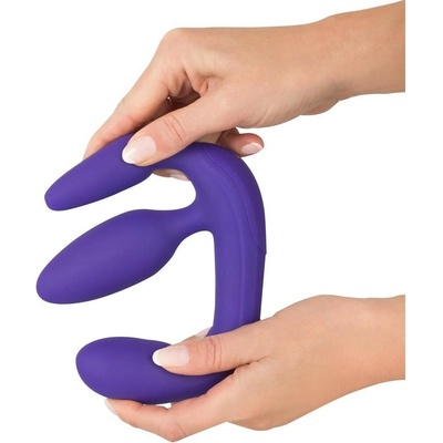 You2Toys Triple Teaser Vibrating Strapless Strap On – Zboží Dáma