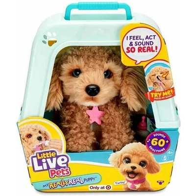 Moose Toys Little Live Pets Pejsek Šteňa Interaktívne Curly