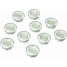 Nobo Magnetky silné biele 10 ks pre tabule Diamond
