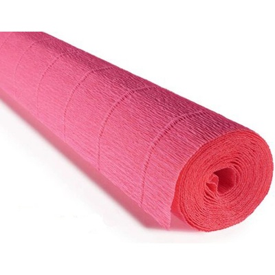 Italský krepový papír Cartotecnica Rossi 180g (50 x 250cm) - růžová 551