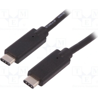 Qoltec 50501 USB 3.1, z obou stran, USB C vidlice, 1m