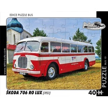 Retro-Auta BUS 15 ŠKODA 706 RO LUX 1951 40 dílků