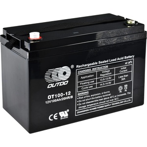 OUTDO Тягов акумулатор 12V 100Ah, OT100-12 UPS (1811)