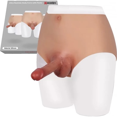 Бикини с вграден ултрареалистичен пенис, размер L - Ultra Realistic Penis (XXDREAM006)