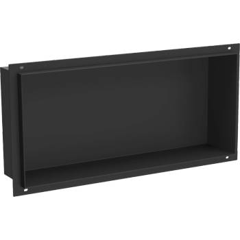 Mexen X-Wall-NR вградена полица без ръбове 45 x 20 см, черна - 1971452010 (1971452010)