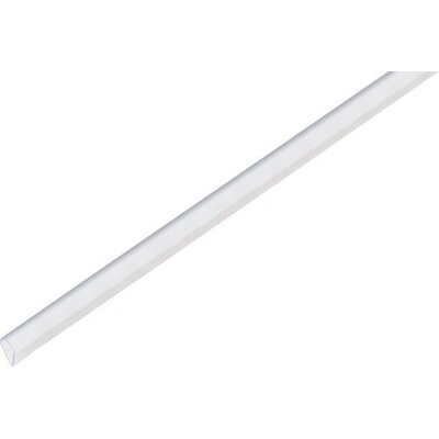 Upínací profil PVC priehľadný, 15x0,9 mm, 1 m