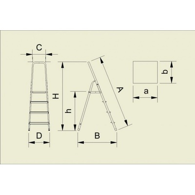 Alve Forte schůdky 7 příček 220 cm 1917 – Zbozi.Blesk.cz