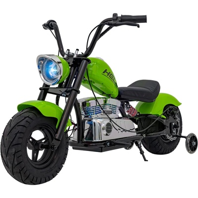 Ramiz Elektrická motorka Chopper Warrior zelená
