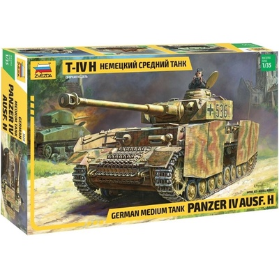 Zvezda Model Kit Pz.Kpfw.IV Ausf. H Wehrmacht tank 3620 1:35