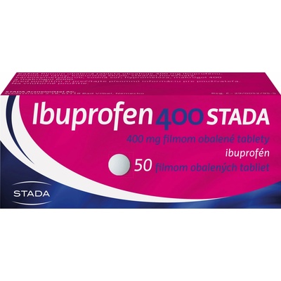 Ibuprofen 400 Stada tbl.flm.50 x 400 mg
