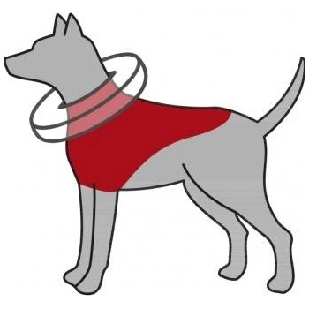 Trixie nafukovací ochranný golier M