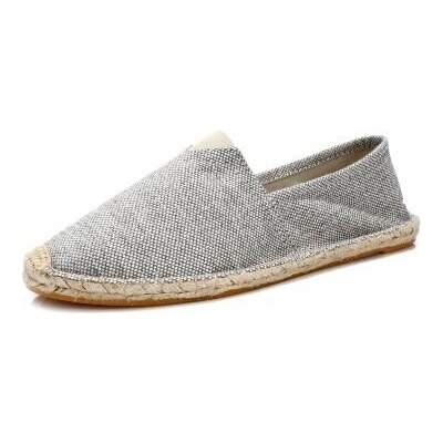 Espadrilky textilní boty Volcano šedo bílá