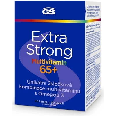 Green Swan GS Extra Strong Multivitamin 65+ 60 tablet + 60 kapslí