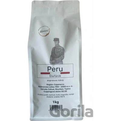 KÁVOHOLIK Štefánik Peru 1 kg
