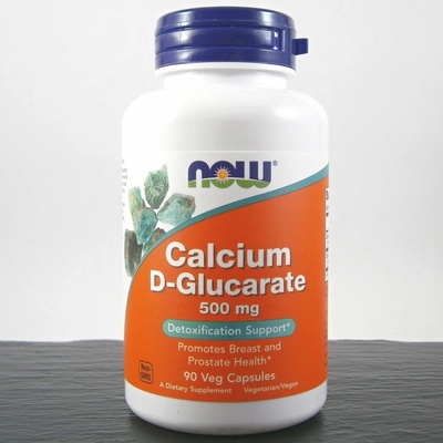 Now Foods Calcium D-glucarate D-glukarát vápenatý 90 rostlinných kapsúl