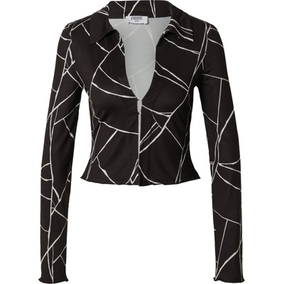 SHYX Блуза 'Galina' сиво, черно, размер 38