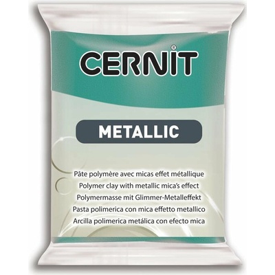 Cernit Polymérová hmota Metallic 56 g tyrkysová
