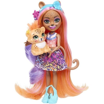 Mattel Enchantimals deluxe bábika Charisse Gepardová