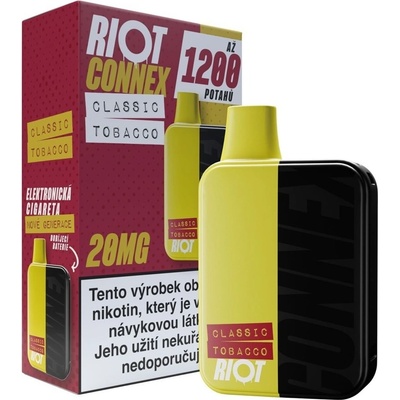 Riot Connex Kit Classic Tobacco 10 mg 1200 potáhnutí – Zboží Mobilmania